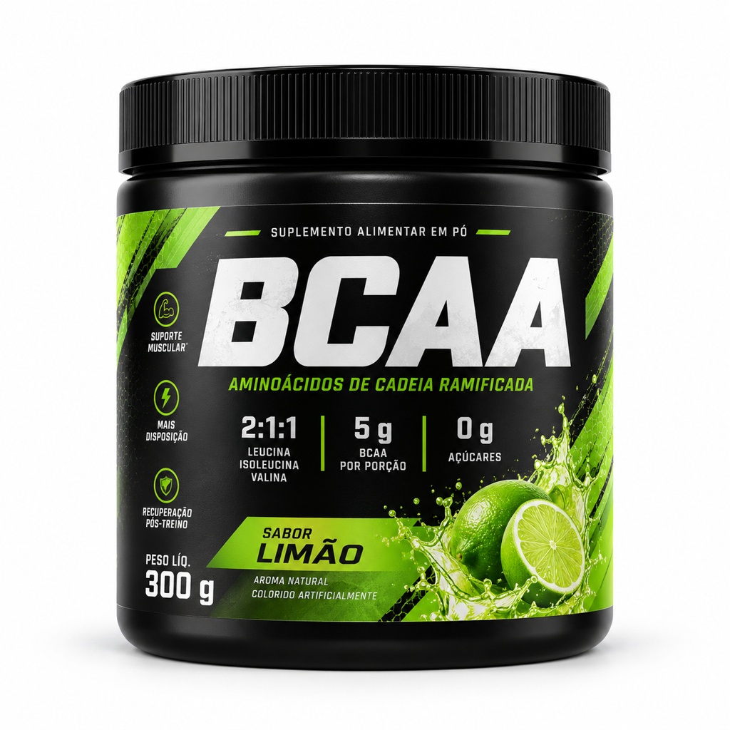 Imagem ilustrativa de BCAA Sabor Limão 300 g