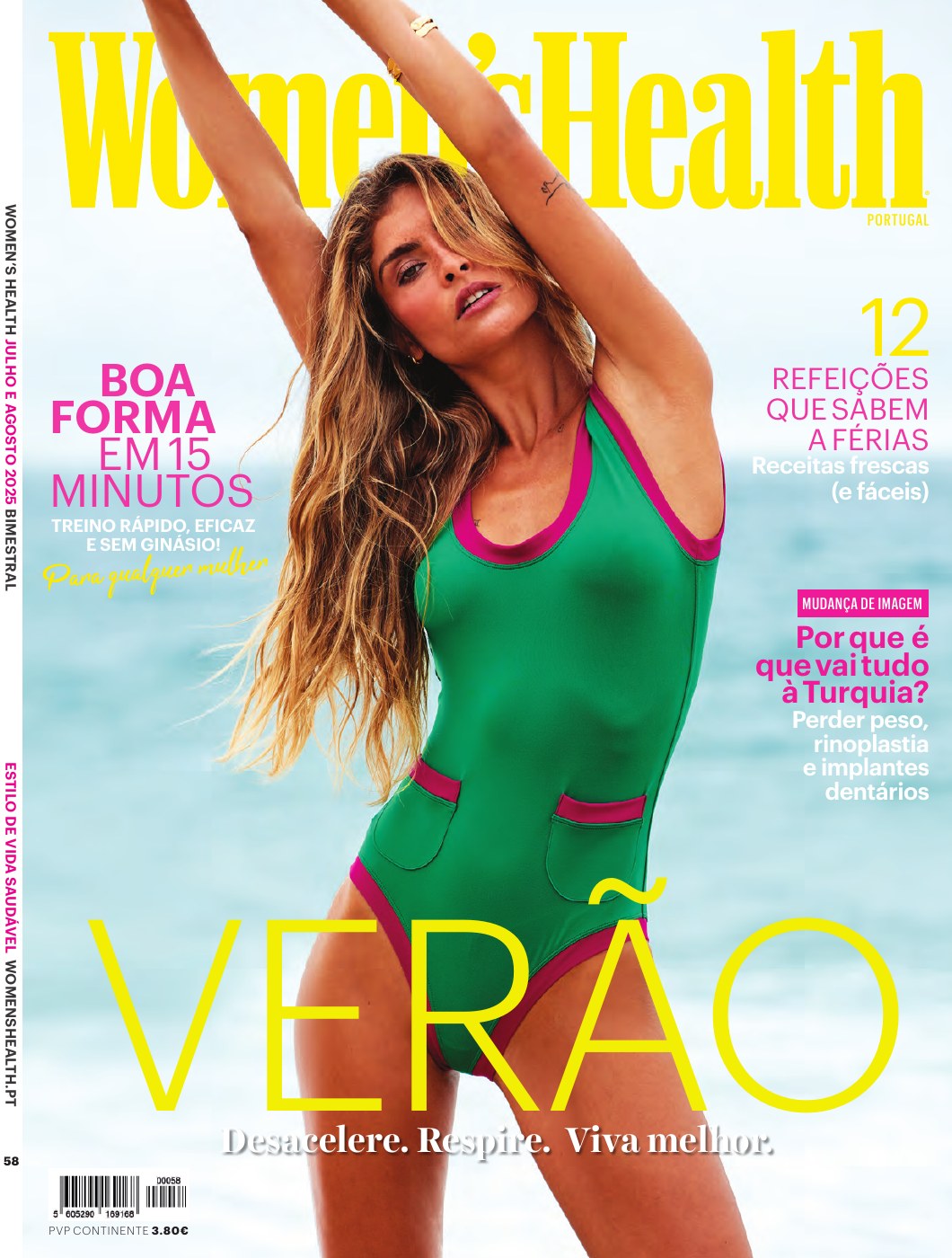 Capa da Women’s Health Portugal n.º 58