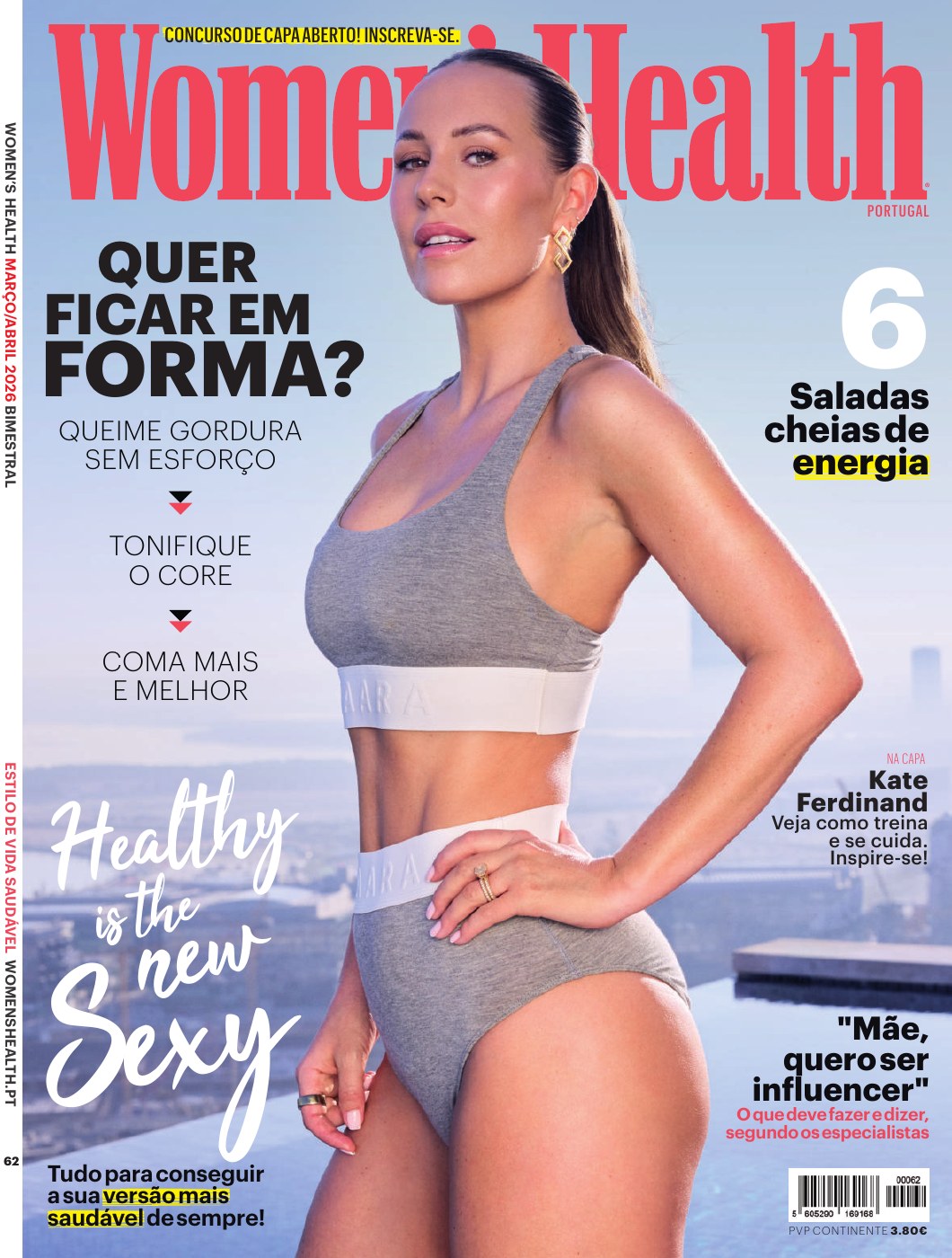 Capa da Women’s Health Portugal n.º 62